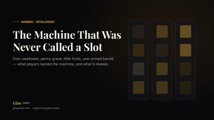 Giro Games cover: what slot machines are called around the world and why
