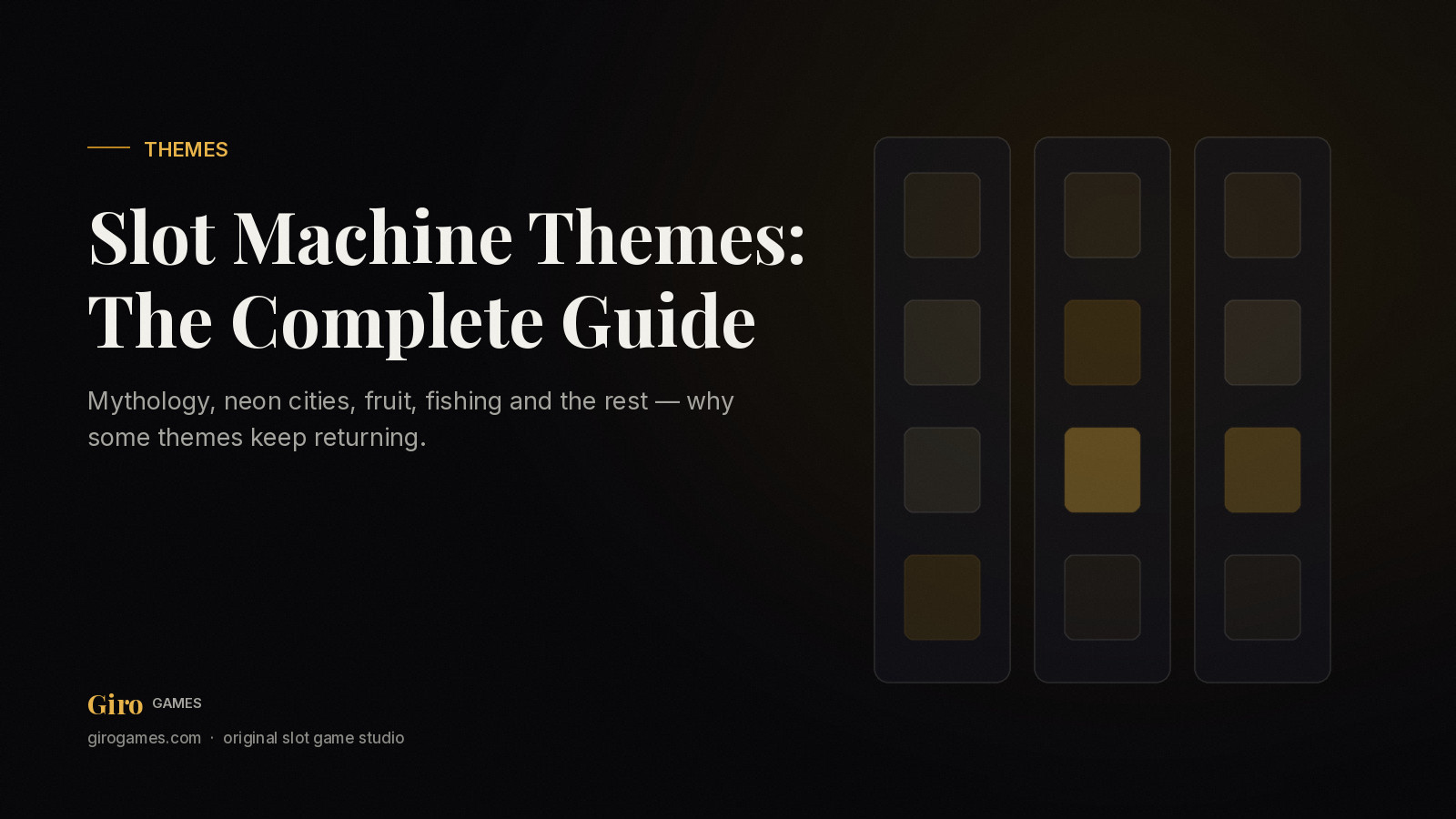 Giro Games cover: complete guide to slot machine themes