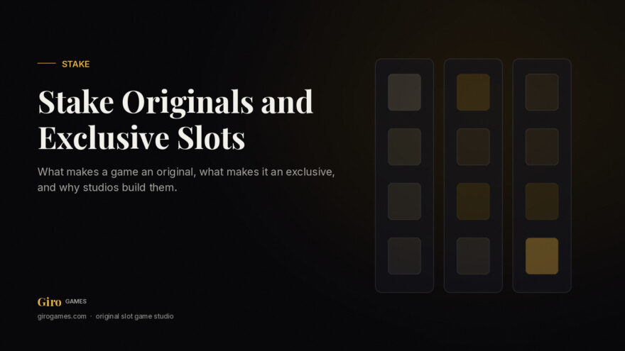 Giro Games cover: Stake originals and exclusive slots explained