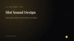 Slot Sound Design — Giro Games — original slot games studio