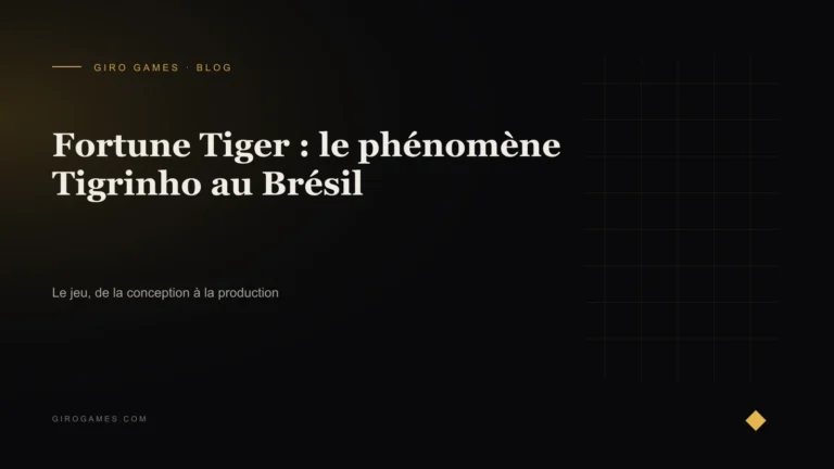 Couverture de l'article : Fortune Tiger : le phénomène Tigrinho au Brésil