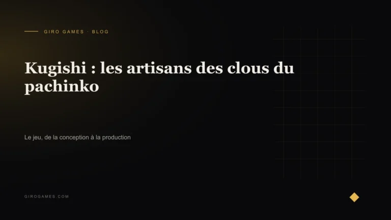 Couverture de l'article : Kugishi : les artisans des clous du pachinko