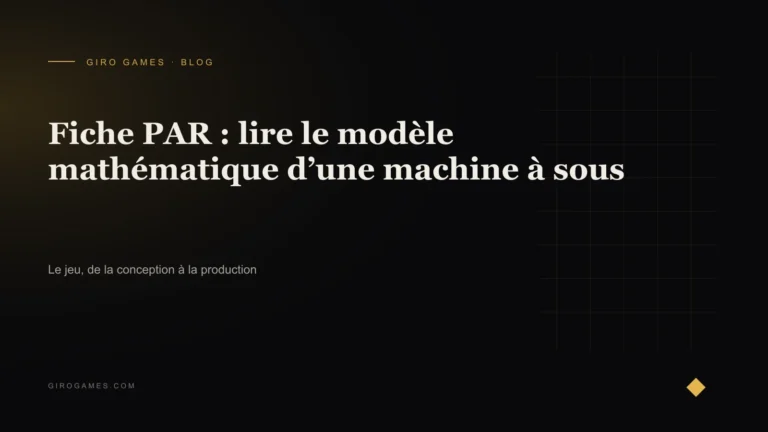 Couverture de l'article : Fiche PAR : lire le modèle mathématique d’une machine à sous