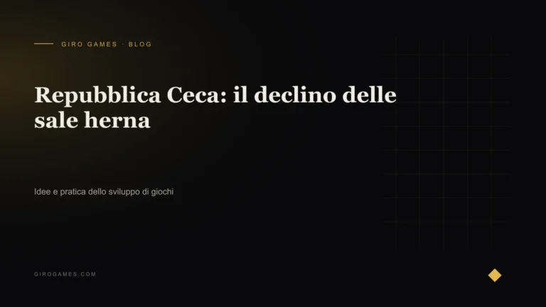 Copertina dell'articolo: Repubblica Ceca: il declino delle sale herna
