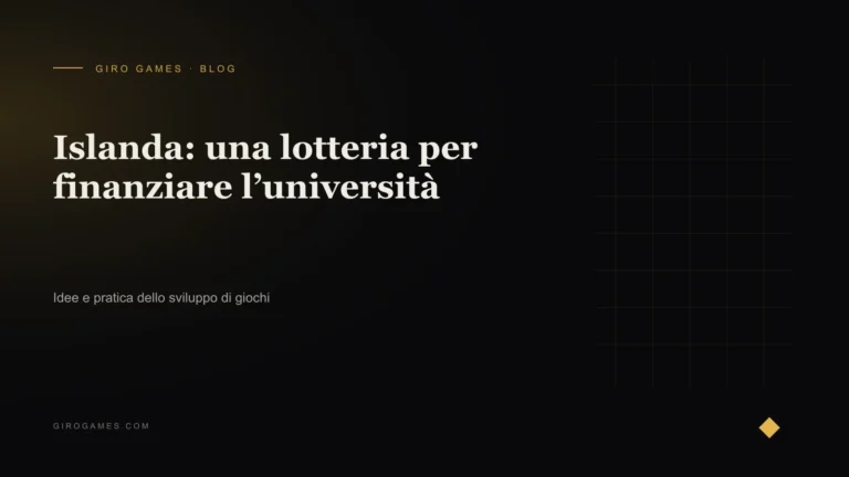 Copertina dell'articolo: Islanda: una lotteria per finanziare l’università