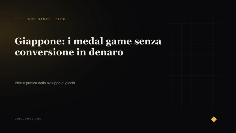 Copertina dell'articolo: Giappone: i medal game senza conversione in denaro
