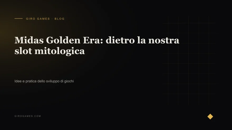 Copertina dell'articolo: Midas Golden Era: dietro la nostra slot mitologica