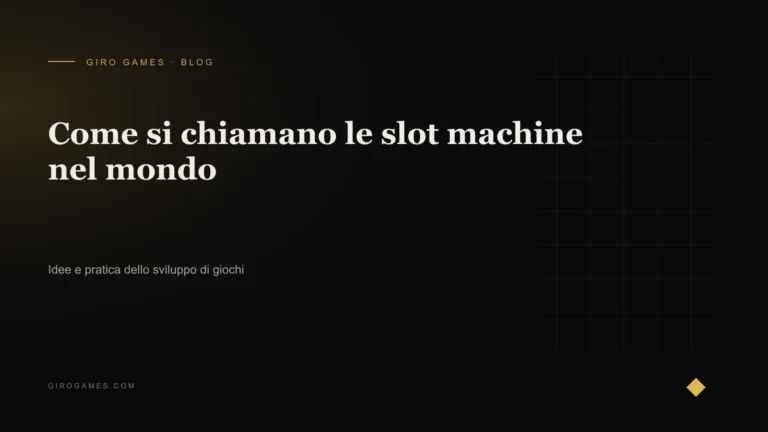 Copertina dell'articolo: Come si chiamano le slot machine nel mondo