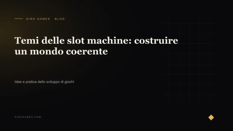 Copertina dell'articolo: Temi delle slot machine: costruire un mondo coerente