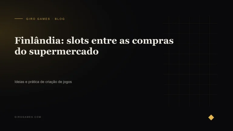 Capa do artigo: Finlândia: slots entre as compras do supermercado