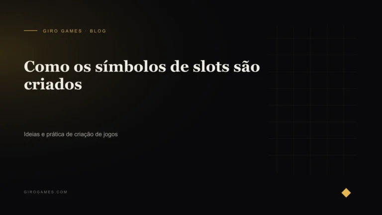 Capa do artigo: Como os símbolos de slots são criados