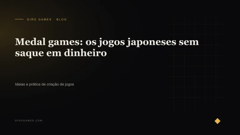 Capa do artigo: Medal games: os jogos japoneses sem saque em dinheiro