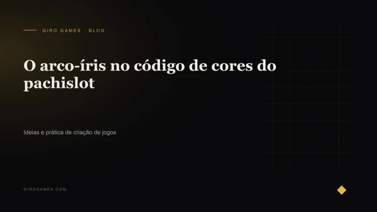 Capa do artigo: O arco-íris no código de cores do pachislot