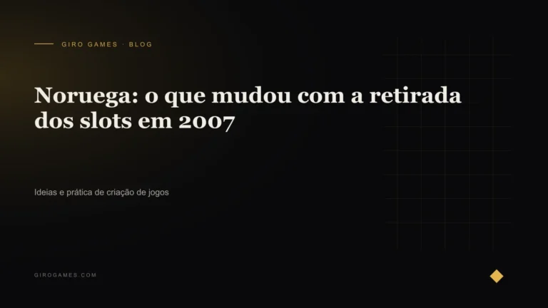Capa do artigo: Noruega: o que mudou com a retirada dos slots em 2007
