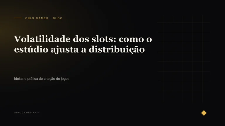 Capa do artigo: Volatilidade dos slots: como o estúdio ajusta a distribuição