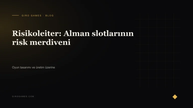 Makale kapağı: Risikoleiter: Alman slotlarının risk merdiveni