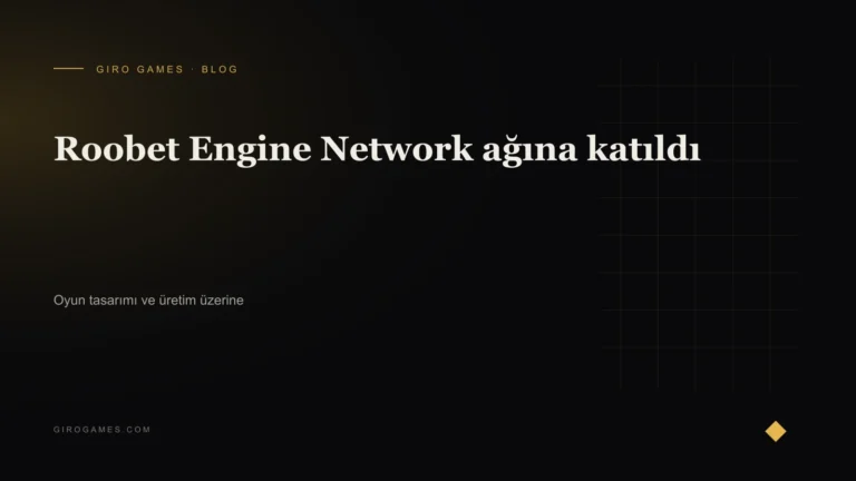 Makale kapağı: Roobet Engine Network ağına katıldı